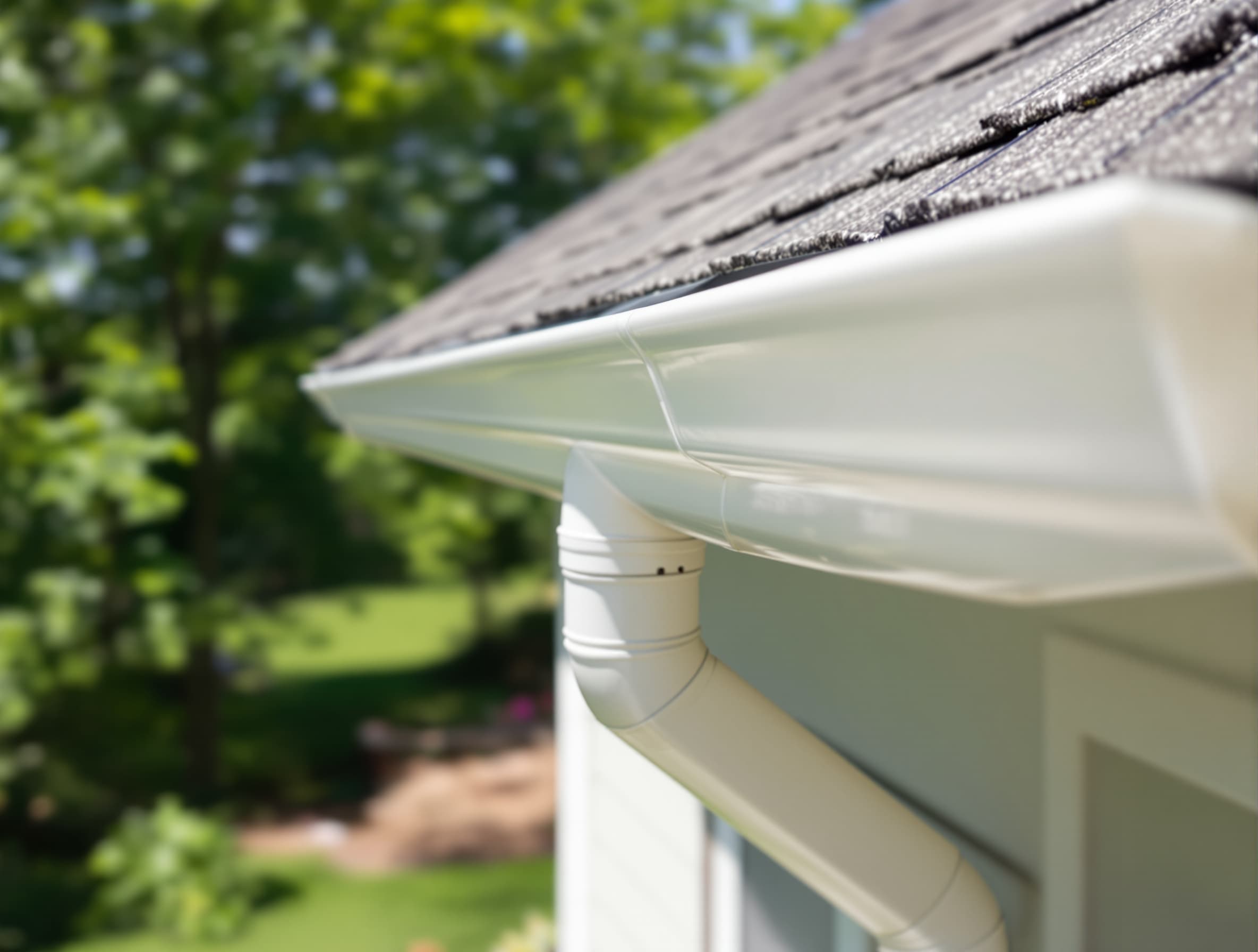 Seamless Gutter Installation on Long Island project 2