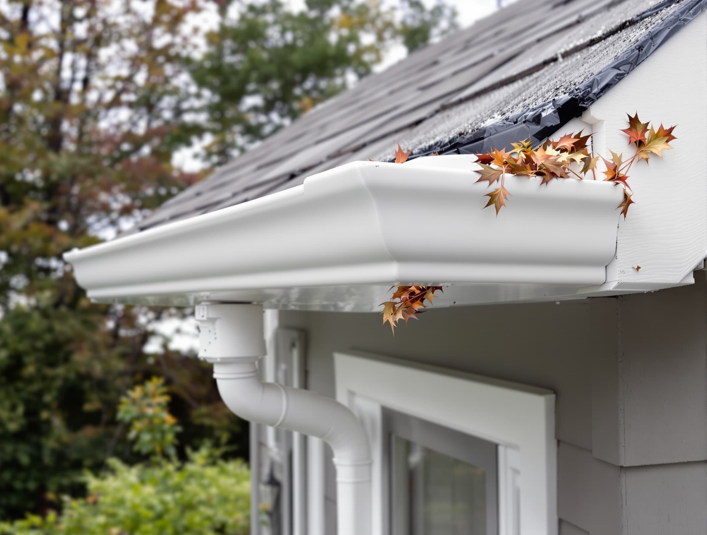 Seamless Gutter Installation on Long Island project 3