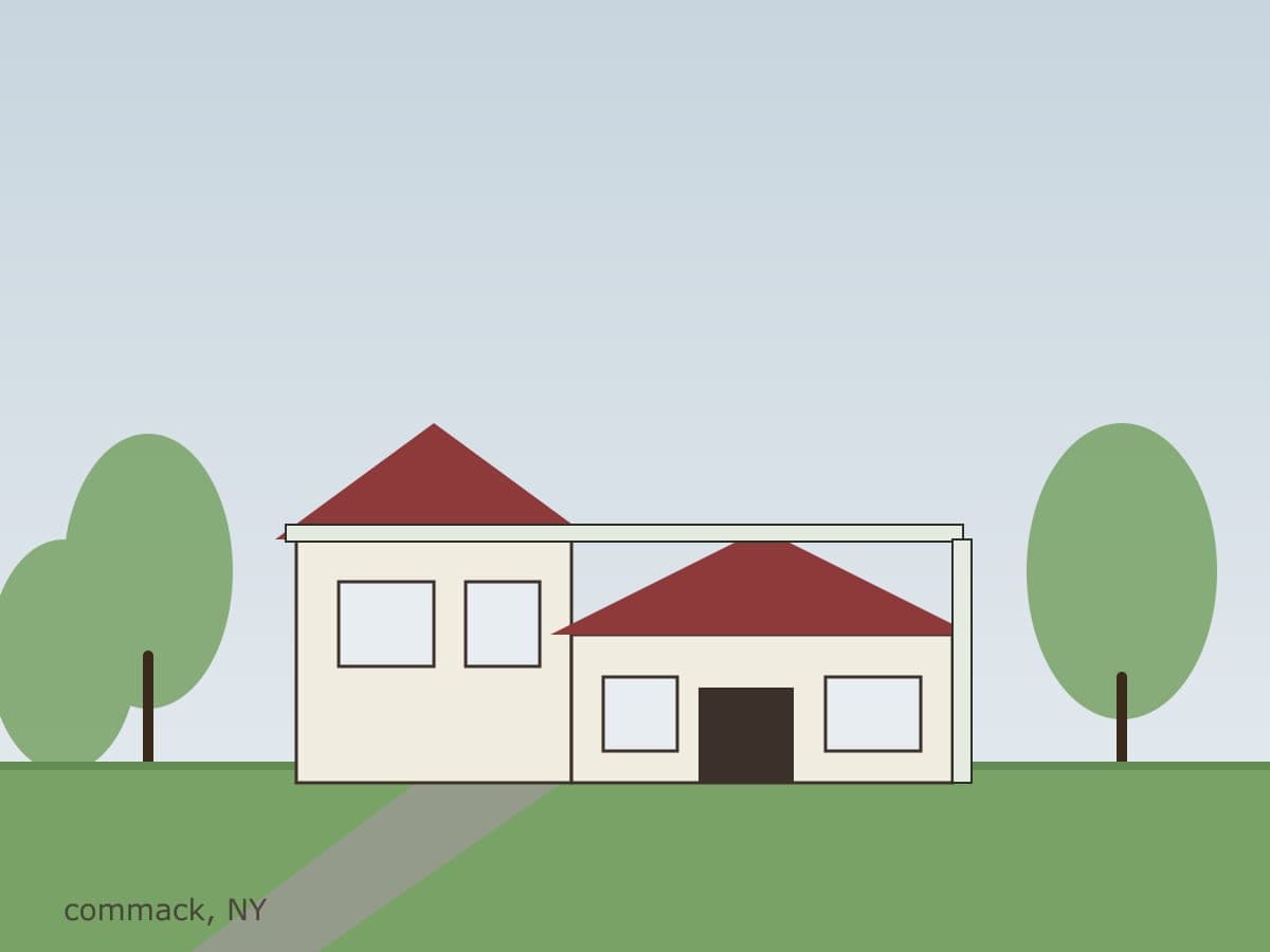 Gutter work in Commack